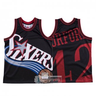 Camiseta Philadelphia 76ers Al Horford Mitchell & Ness Big Face Negro