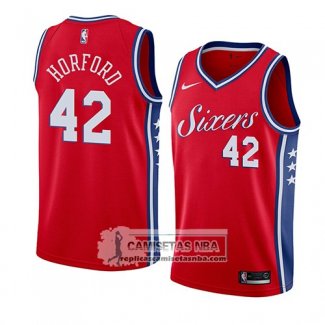 Camiseta Philadelphia 76ers Al Horford Statement 2019-20 Rojo