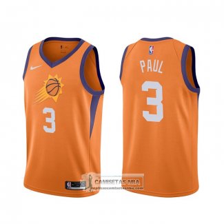 Camiseta Phoenix Suns Chris Paul Statement 2020-21 Naranja
