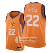 Camiseta Phoenix Suns Deandre Ayton Statement Naranja