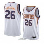 Camiseta Phoenix Suns Knicks Ray Spalding Association 2018 Blanc