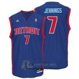 Camiseta Pistons Jennings Azul