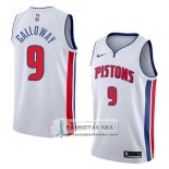 Camiseta Pistons Langston Galloway Association 2018 Blanco