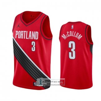 Camiseta Portland Trail Blazers C.j. Mccollum Classic 2019-20 Rojo