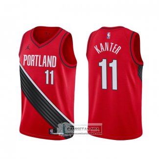 Camiseta Portland Trail Blazers Enes Kanter Statement Rojo