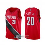 Camiseta Portland Trail Blazers Harry Giles III Statement Rojo