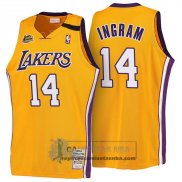 Camiseta Retro 1999-00 Lakers Ingram Amarillo