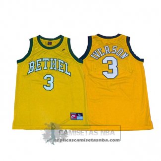 Camiseta Retro Bethel Iverson Amarillo