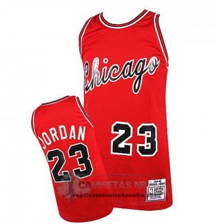 Camiseta Retro Bulls Jordan 1984-85 Rojo