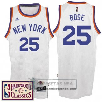 Camiseta Retro Knicks Rose Blanco