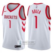 Camiseta Rockets Trevor Ariza Swingman Association 2017-18 Blanc