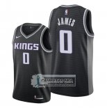Camiseta Sacramento Kings Justin James Statement 2019-20 Negro