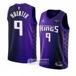 Camiseta Sacramento Kings Kevin Huerter NO 9 Statement 2023-24 Violeta