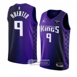 Camiseta Sacramento Kings Kevin Huerter NO 9 Statement 2023-24 Violeta