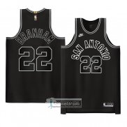 Camiseta San Antonio Spurs Malaki Branham NO 22 Classic Autentico 2022-23 Negro