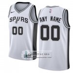 Camiseta San Antonio Spurs Personalizada 2017-18 Blanco