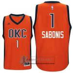 Camiseta Thunder Sabonis Naranja