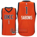 Camiseta Thunder Sabonis Naranja
