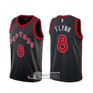 Camiseta Toronto Raptors Malachi Flynn Statement 2020-21 Negro