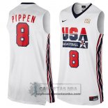 Camiseta USA 1992 Pippen Blanco