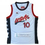 Camiseta USA 1996 Miller Blanco