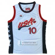 Camiseta USA 1996 Miller Blanco