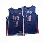 Camiseta USA 2024 Joel Embiid NO 11 Azul1