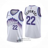 Camiseta Utah Jazz Darryn Peterson NO 22 Association 2025-26 Blanco