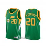 Camiseta Utah Jazz Donovan Udoka Azubuike 2020-21 Verde