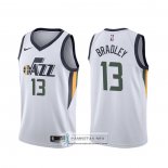 Camiseta Utah Jazz Tony Bradley Association Blanco