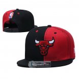 Gorra Chicago Bulls Negro Rojo