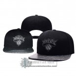 Gorra Knicks Chrome Chenille Negro Gris