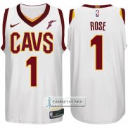 Nike Camiseta Cavaliers Rose 2017-18 Blanco