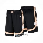 Pantalone Atlanta Hawks Ciudad 2025-26 Negro