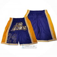 Pantalone Los Angeles Lakers Kobe Bryant 24 Just Don Violeta