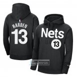 Sudaderas con Capucha Brooklyn Nets James Harden Earned Negro