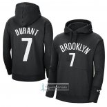 Sudaderas con Capucha Brooklyn Nets Kevin Durant Negro2