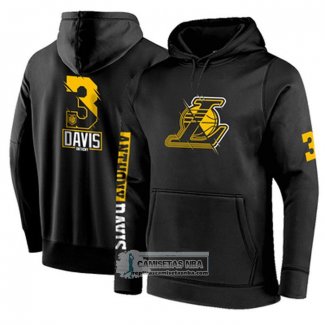 Sudaderas con Capucha Los Angeles Lakers Anthony Davis Negro