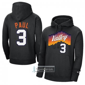 Sudaderas con Capucha Phoenix Suns Chris Paul Negro