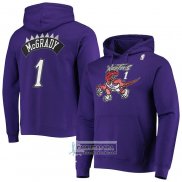 Sudaderas con Capucha Toronto Raptors Tracy Mcgrady Violeta