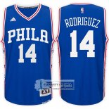 Camiseta 76ers Rodriguez Azul