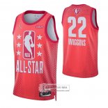 Camiseta All Star 2022 Golden State Warriors Andrew Wiggins NO 22 Granate