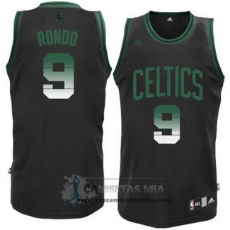 Camiseta Ambiente Celtics Rondo Negro