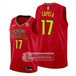 Camiseta Atlanta Hawks Clint Capela Statement 2019-20 Rojo