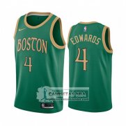 Camiseta Boston Celtics Carsen Edward Ciudad Verde