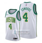 Camiseta Boston Celtics Carsen Edwards Ciudad 2019-20 Blanco