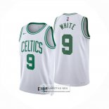 Camiseta Boston Celtics Derrick White NO 9 Association 2023-25 Blanco