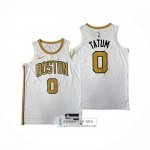 Camiseta Boston Celtics Jayson Tatum NO 0 Ciudad 2025-26 Blanco