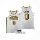 Camiseta Boston Celtics Jayson Tatum NO 0 Ciudad 2025-26 Blanco
