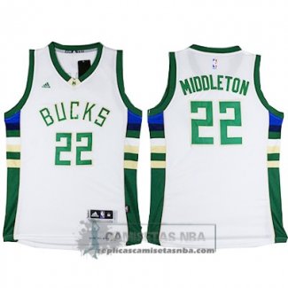 Camiseta Bucks Middleton Blanco